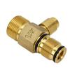 7106264 Pressure Washer Outlet Valve Fit for C30 C31 C32 Series Pressure Water Pump Brass High Pressure Washer Outlet