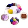 5pcs 4cm 5cm Faux Fur Pompom Fluffy Soft Balls DIY Hair Ball Pom Pom for Handicrafts Handmade Sewing Crafts Materials