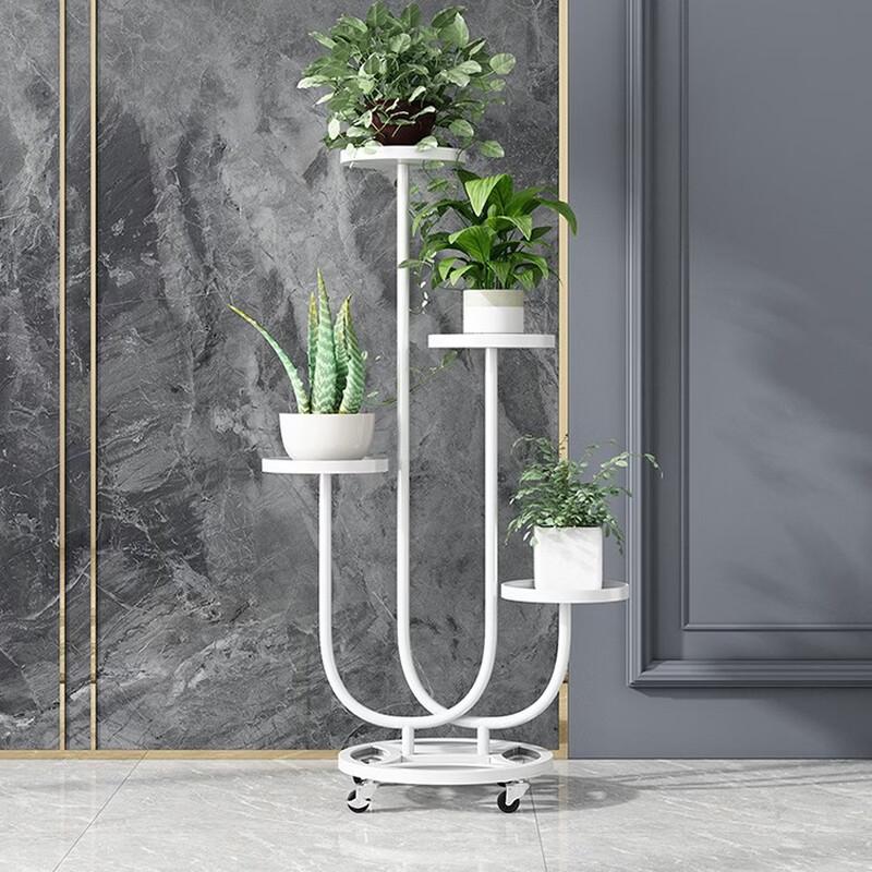 Light Luxury Marble Indoor Flower Stand