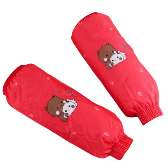 1 пара противообрастающих чехлов на рукавах, водонепроницаемые, с милым мультяшным рисунком, грязеотталкивающие защитные манжеты, грязеотталкивающие рукава для рук