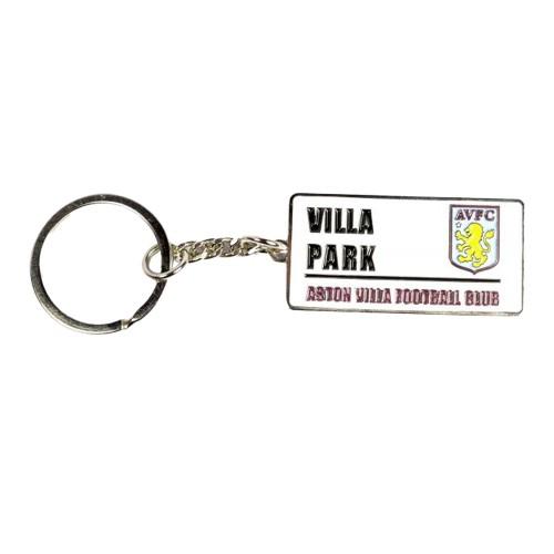 Aston Villa FC Street Sign Keyring