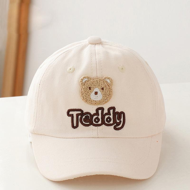 Cartoon Dinosaur Embroidery Baby Cap Summer Kids Baseball Cap Outdoor Adjustable Infant Boy Girls Sun Hats