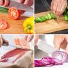 Ergonomic Handle Sharpening Steel Rod Silver and Black Honing Steel Rod  Chef Butcher