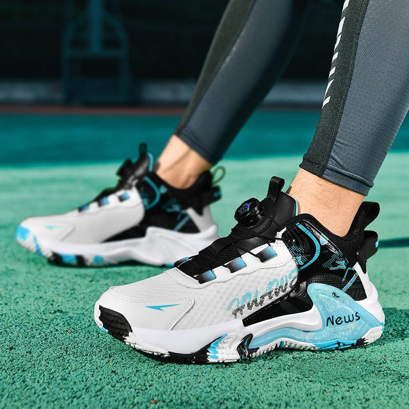 Новые взрывозащищенные вращающиеся пряжки, кроссовки из микрофибры и сетки, износостойкие, с увеличением роста, повседневные, модные