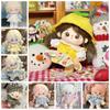 Pretty 20cm Cotton Doll Clothes Cute Girls Brithday Gift Trendy Hoodie  (Only Clothes)