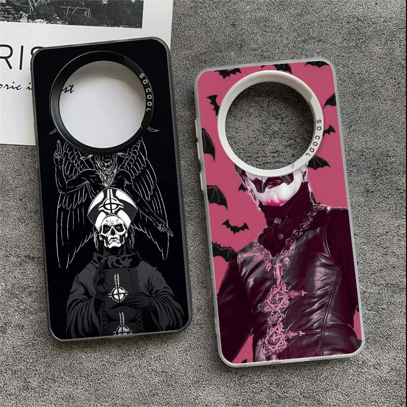 Ghost Papa Emeritus Shockproof Phone Case for Xiaomi Redmi Note 15 14 13 12 Pro Plus 11 11S 11T 5G Cover Anti Fall Fundas