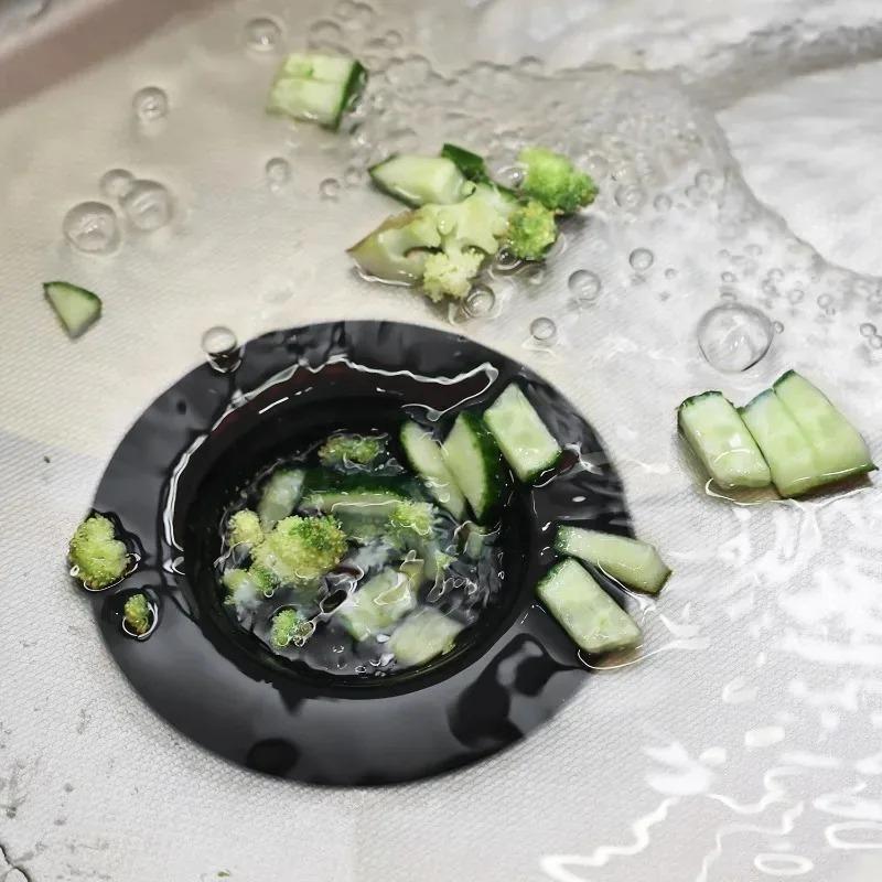 5/1PCS Kitchen Sink Filter Stainless Steel Mesh Anti-clogging Waste Screen Hair Catcher Bathroom Sink Strainer Drain Hole Filter