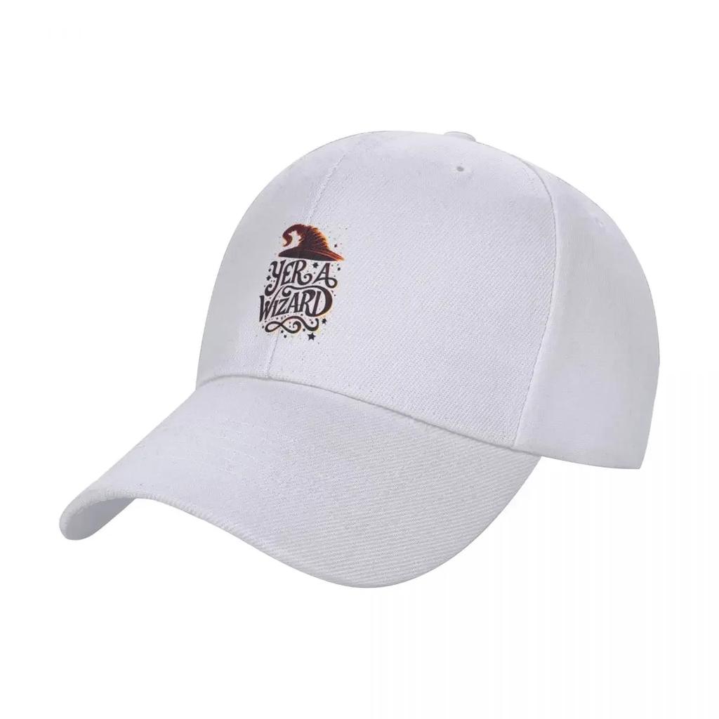 New Yer a Wizard Crimson Typography Fantasy Baseball Cap summer hat Winter hat Hood Womens Unisexs