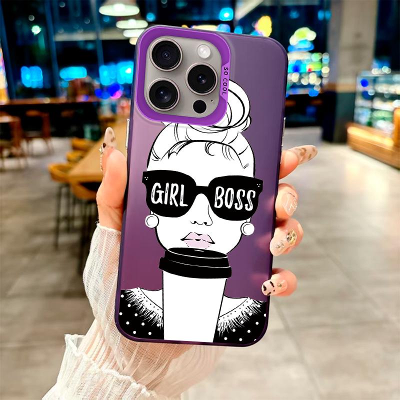 Крутая девушка-босс · Модный стиль" Модный чехол для серии vivo.vivo Y93,vivo Y17,vivo Y20,vivo Y32,vivo S16,vivo S12,vivo Y01,vivo S10e,Y38...