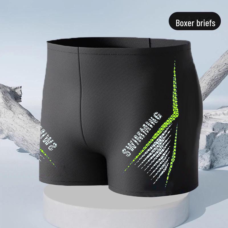 Мужские быстросохнущие нейлоновые плавки - Simple Fashion Hot Spring Swimwear