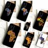 Карта Африки Африканские ткани Чехол для Xiaomi 13T 11T 12T Pro 13 14 Ultra 12 Lite POCO F6 F5 X6 Pro M6 X3 X5 M5s F3 Обложка