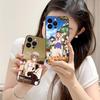 Школьная жизнь Gakkou Gurashi для iPhone 16 15 14 13 12 11 X XR XS 8 7 Pro Max Plus Mini Цветная Печать Красивый Чехол Смартфон