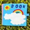 Children'S Felt Early Education Cloth Book 3D Three-Dimensional Rainbow Book Kindergarten Color Cartoon Felt Book Educational Toy Book
