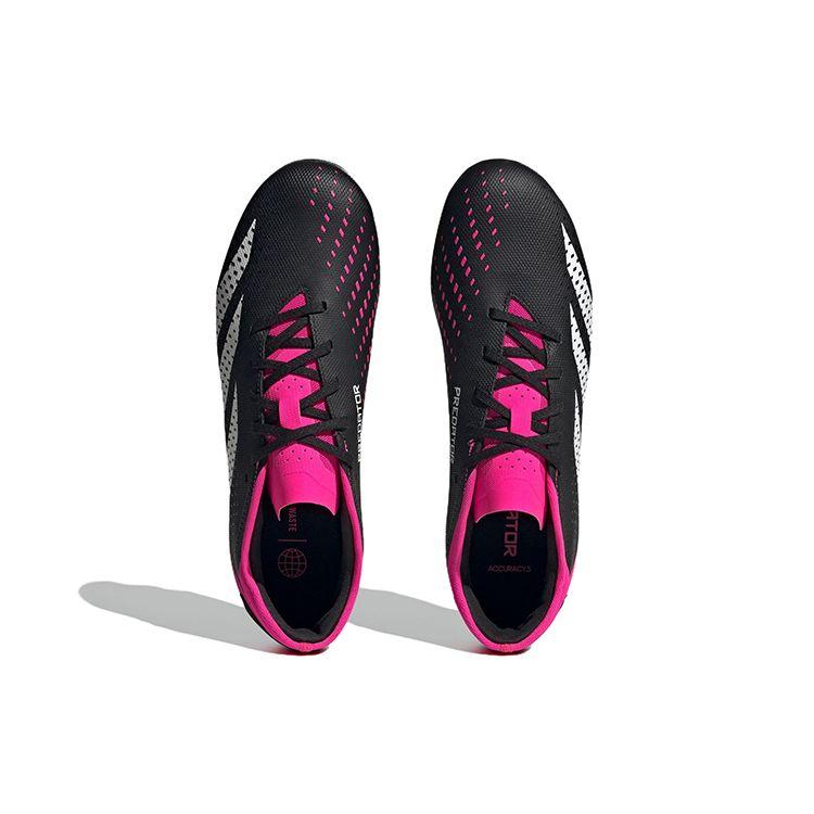 Adidas Predator Accuracy.3 Круглый носок Шнуровка AG HG Искусственный газон ПУ кожа Амортизирующие Нескользящие Износостойкие Футбольные бутсы GW4635