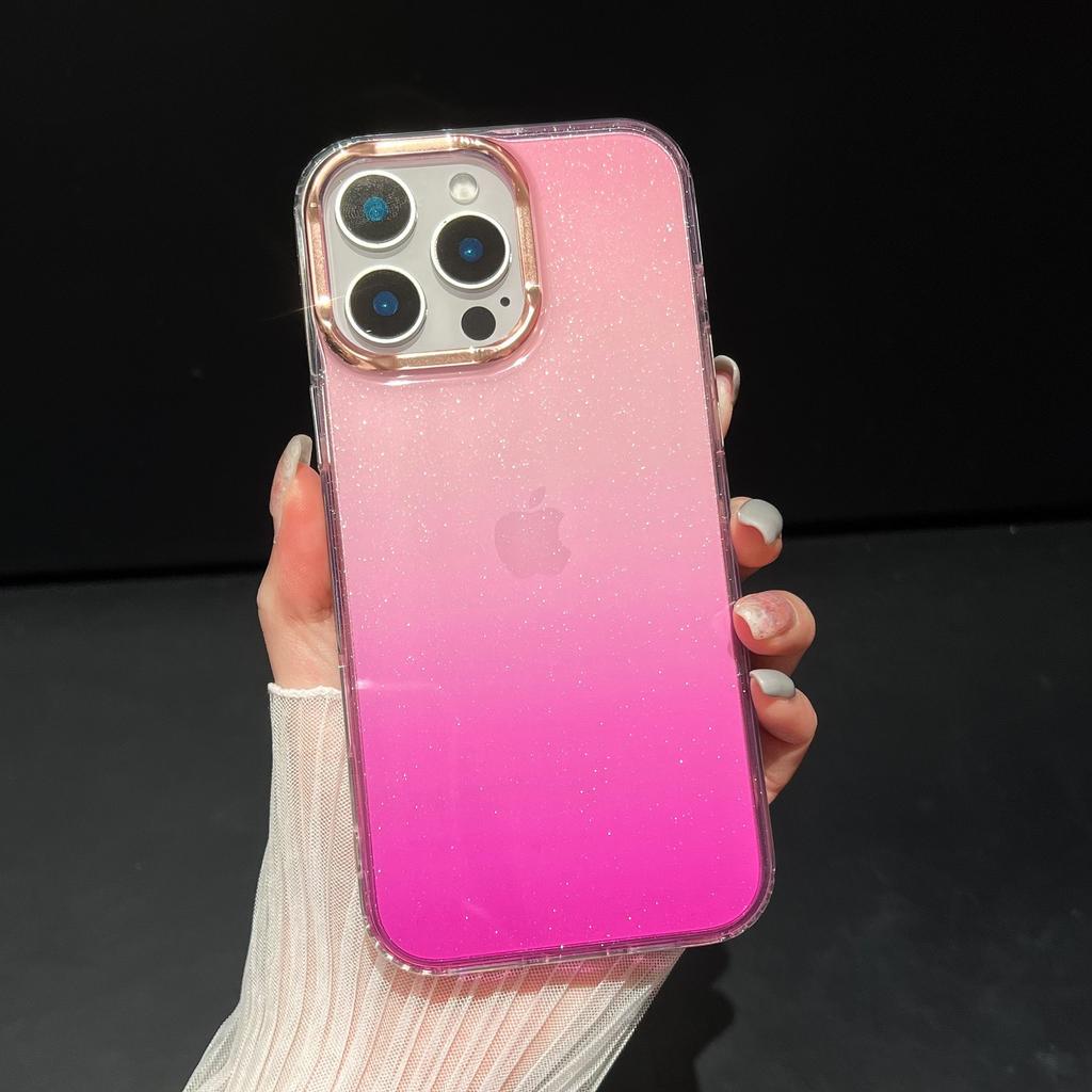 Градиентная сверкающая пудра «Звездное небо» для чехла Apple 16 для iPhone 15 Promax, легкий роскошный 14, защитный чехол с передовым дизайном