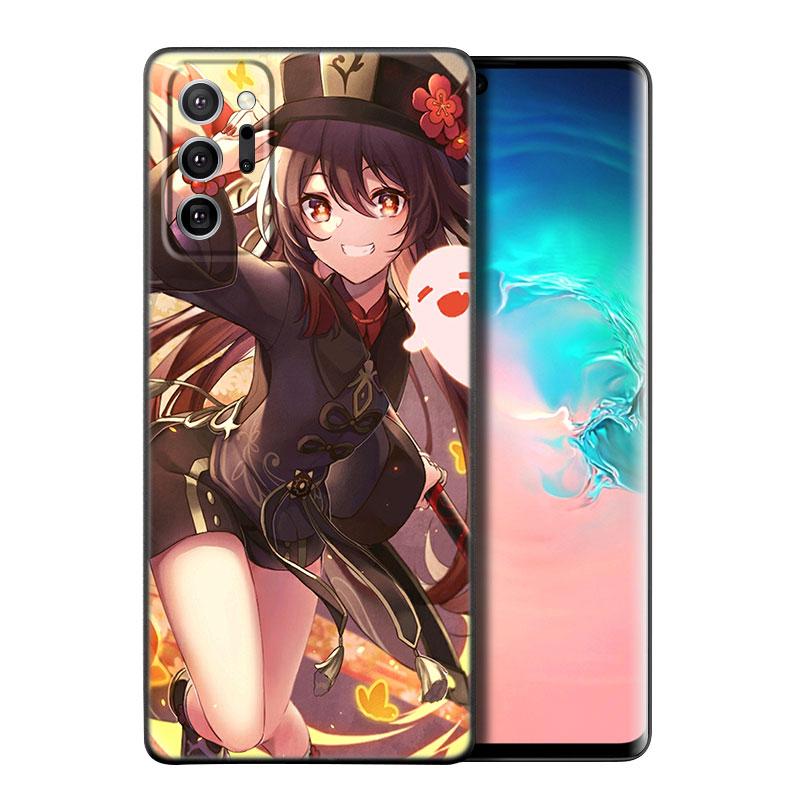 Hu Tao Genshin Impact Phone Case For Samsung M30 M31 S Note 10 20 M04 M13 M32 M14 M23 M33 M34 M42 M52 M53 M54 M11 M12 M21 M22M51