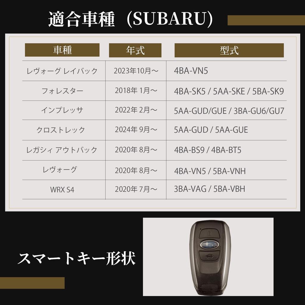 Krovat Subaru Key Case, Key Cover, Luxurious Genuine Leather, Forester, Crosstrek, Revogue, Impreza Accessory, navy