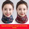 Autumn/Winter Double-Layer Twist Hat & Scarf with Neck Protection and Mask Functionality