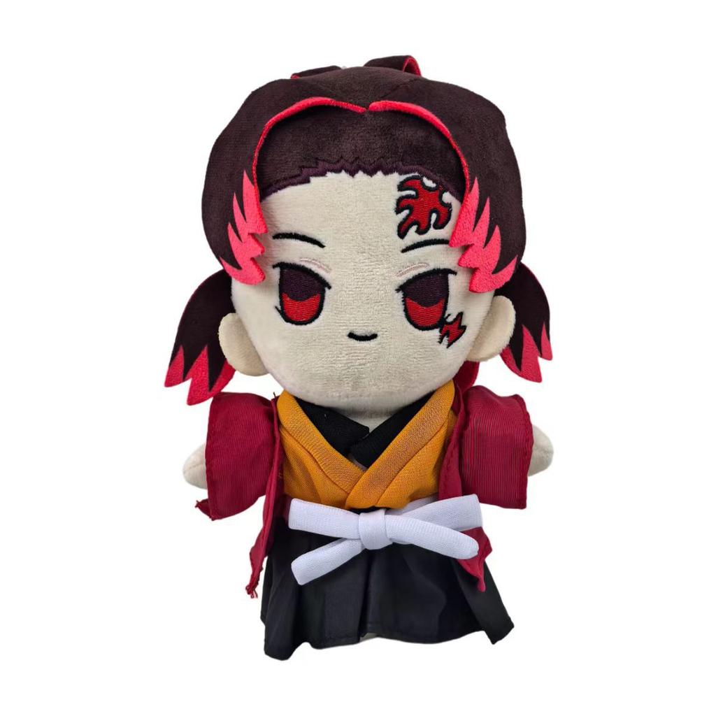 Плюшевая кукла-игрушка Akaza Косплей Аниме Demon Slayer: Kimetsu no Yaiba Tsugikuni Yoriichi Kokushibo милая мягкая подушка 20 см