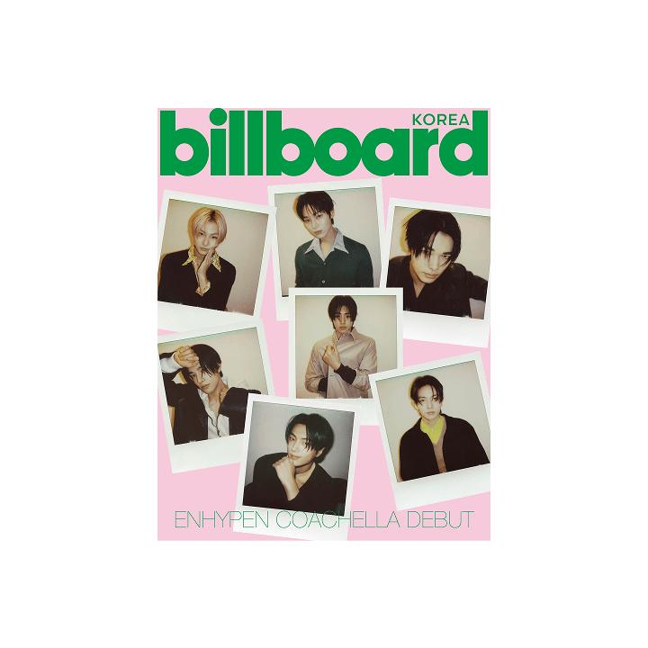 Предварительный заказ рекламного щита Korea Magazine ENHYPEN COACHELLA DEBUT ver.