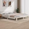 VidaXL Bed Frames White Solid Wood 180x200 Cm Super King 810511