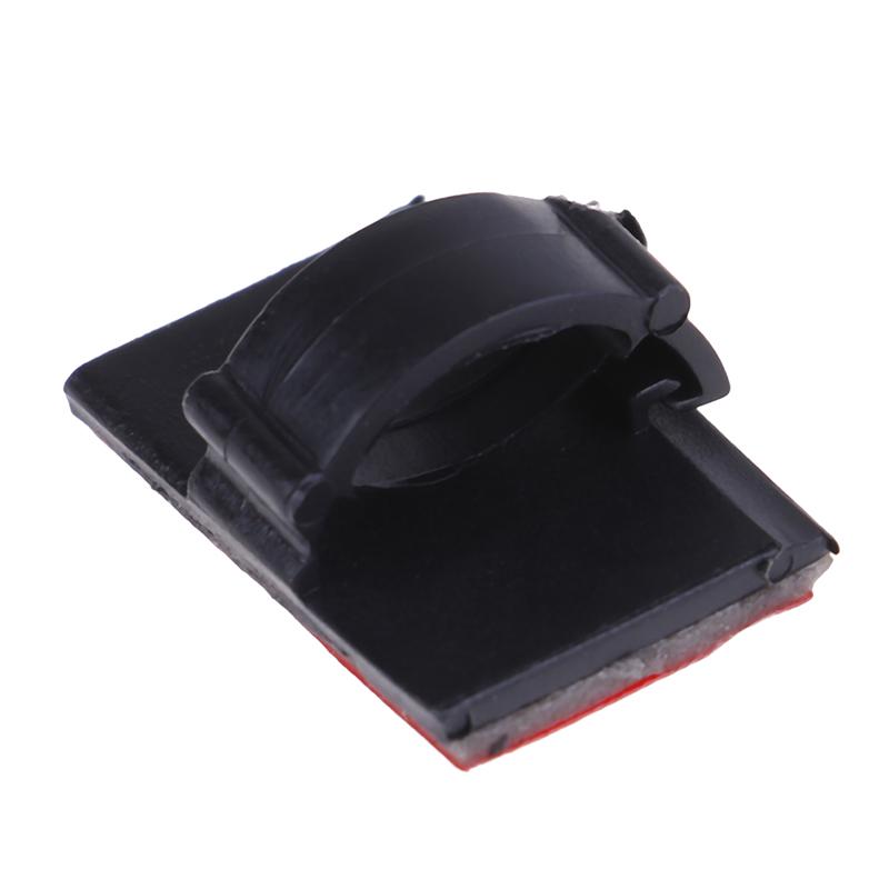 20 шт. самоклеящаяся проволочная стяжка кабельный зажим держатель для автомобильной видеорегистратора