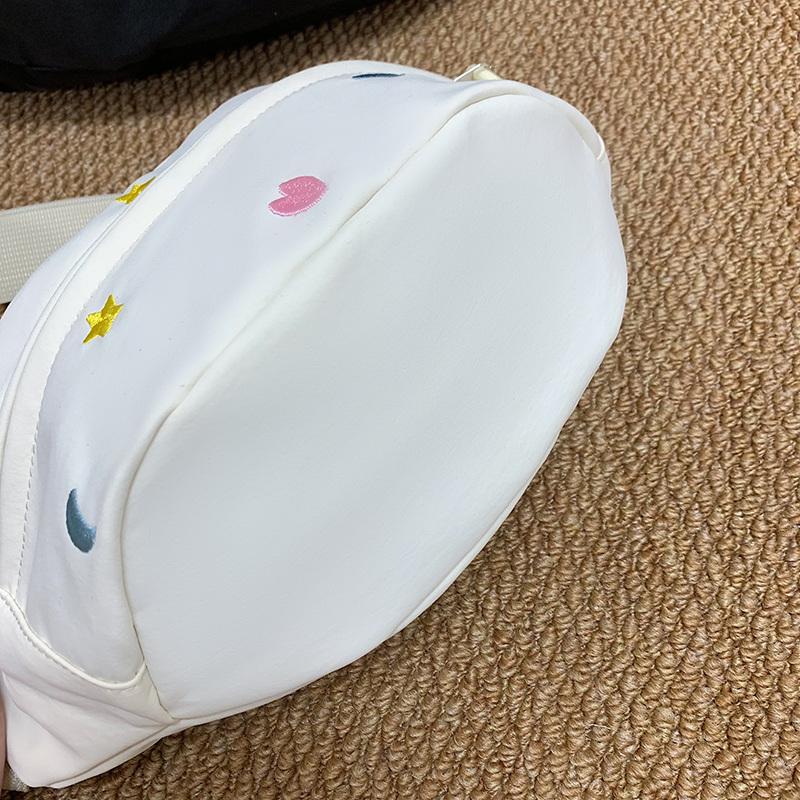 Нагрудная сумка женская вышитая поясная сумка легкая сумка через плечо спортивная студенческая сумка через плечо