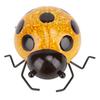 Metal Ladybird Handcrafted Iron Decorative Ladybird Sculpture Wall Art for Garden Yard Sidewalks