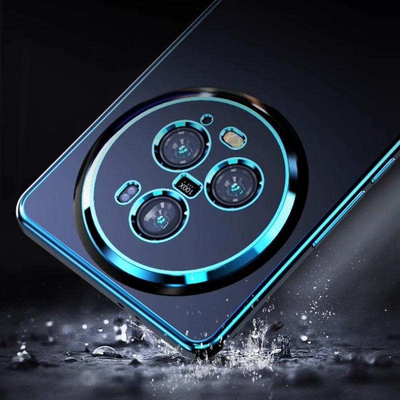 Чехол для телефона с гальваническим покрытием For Honor Magic6 Pro, чехол-накладка с линзами из мягкого силикона для Honor magic6Pro