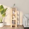 VidaXL Bookcase-Room Divider 41x35x125 Cm Solid Pine 813864