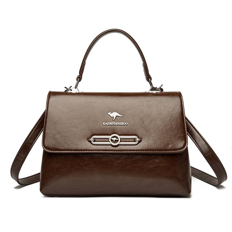 Новая сумка через плечо для женщин, женская сумка через плечо, модная женская сумка в стиле ретро, простая и атмосферная сумка