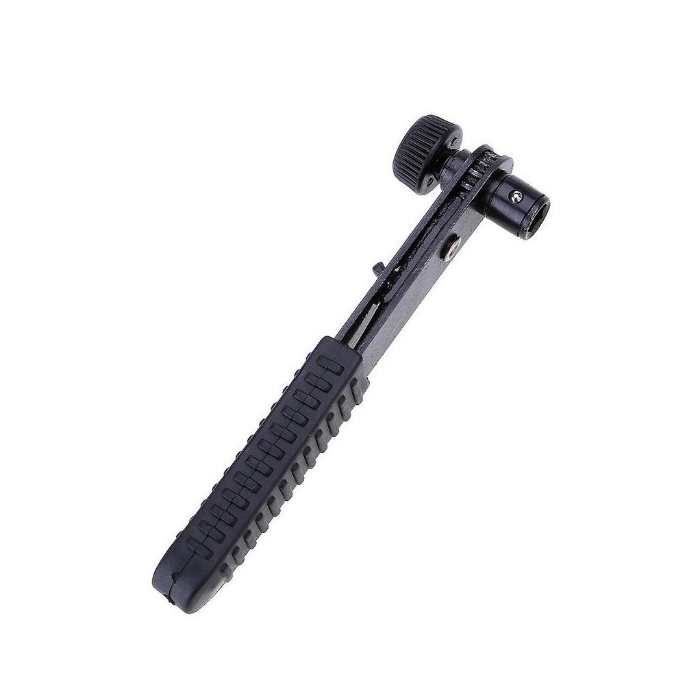 1 шт. мини-черный 1/4 дюйма 90 ° прямоугольный стальной ключ с храповым механизмом, мини-отвертка, гаечный ключ, ручной инструмент