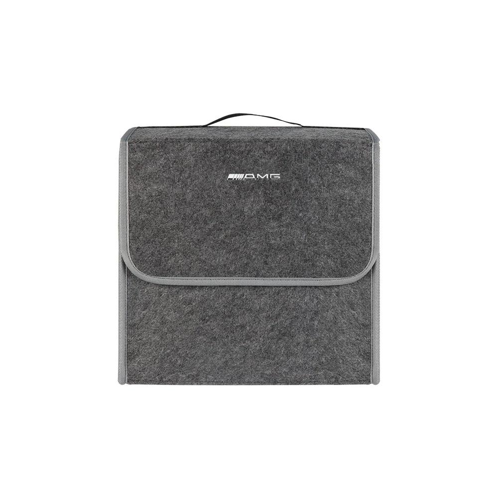 TUON5 Car Soft Felt Storage Bag Organizer Cars Foldable Trunk Bag Car Stickers For Mercedes Benz C200 C230 C240 C250 C280 C300 C320