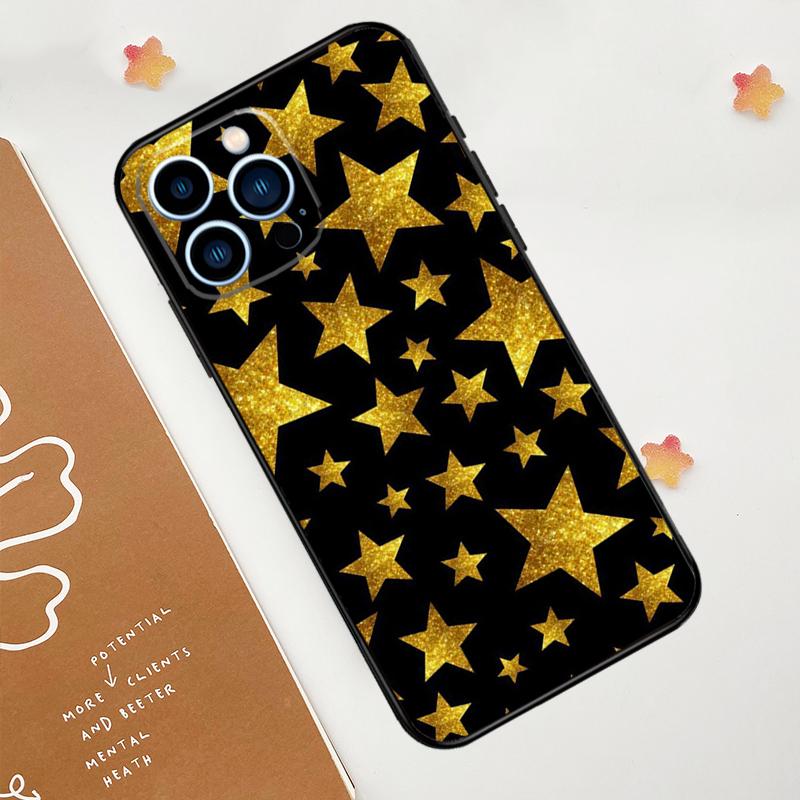 Stars Colourful Case For iPhone 11 12 13 14 15 16 Pro Max 15 16 Plus 13 12 Mini X XS XR Cover