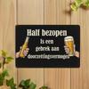 Dutch Humor Beer Sign - 30x20cm Vintage Aluminum Decor for Cafe & Home Bars