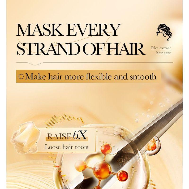 BIOAQUA - Маска для волос из сырой рисовой мякоти 400 г