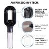 StyraHair Spray Moisturizing Hairbrush Anti-Frizz Mist Comb with Trigger Handle, Portable for Home & Travel
