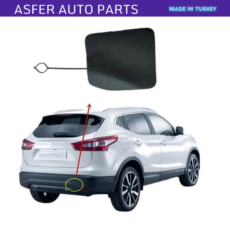 Крышка буксировочной проушины заднего бампера для Nissan Qashqai 2014-2017 OEM 850714EA0A