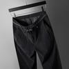 FAPAI Men's Imitation Corduroy Straight Casual Pants