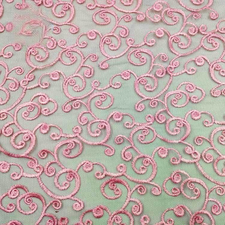 Кружево, полностью растворимое в воде, полные аксессуары, ткань для вышивки из полиэфирного шелка, сетчатая ткань с вышивкой на основе