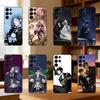 Черный чехол для телефона с аниме-персонажем Себастьяном из Black Butler для Samsung S25, S24, S21, S22, S23, S30, Ultra, S20, Plus, Fe, Lite Черный корпус