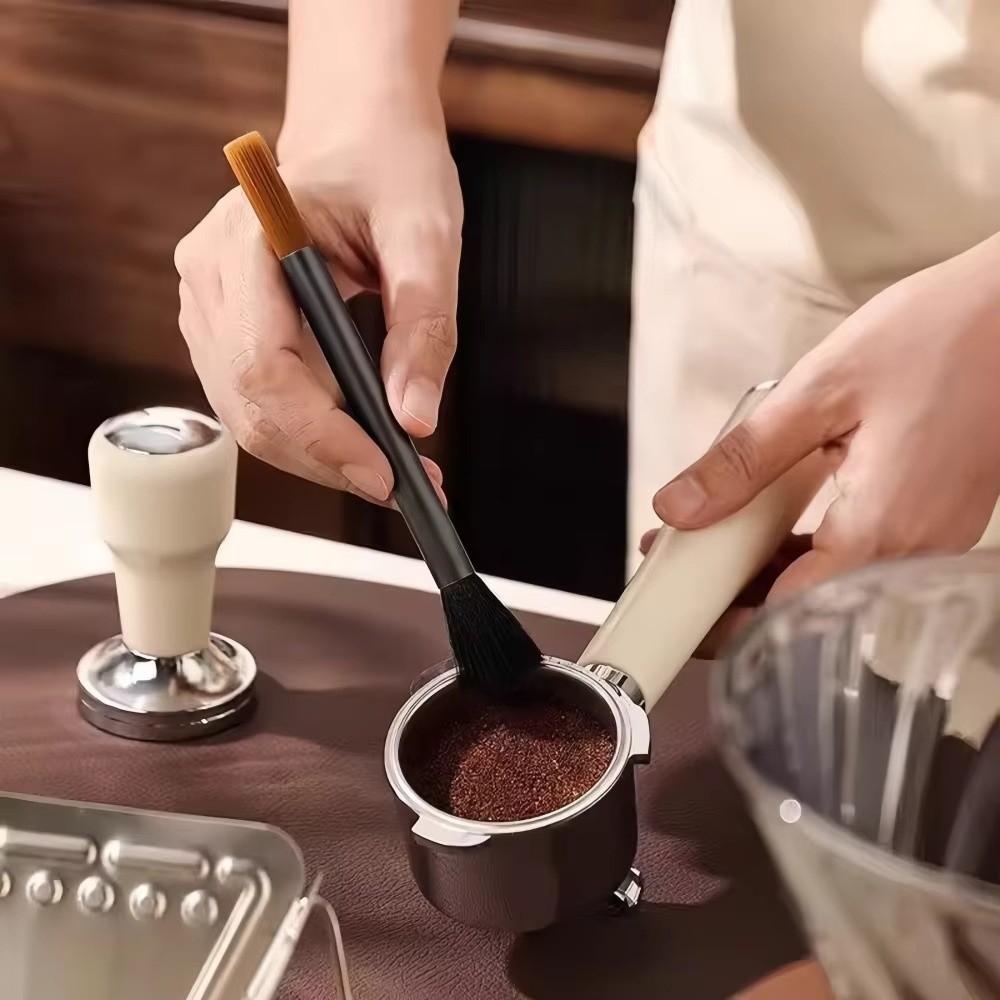 Щетка для кофейника с мягкой щетиной Двусторонняя щетка для кофейного бара Дом Кухня