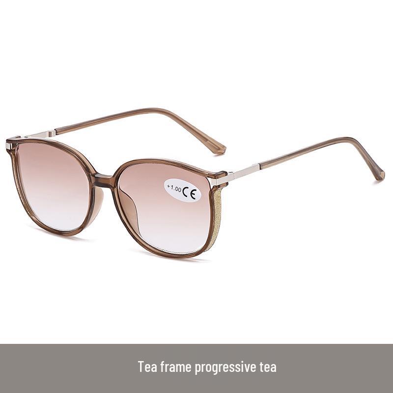 Стильные европейские и американские мультифокальные очки для чтения с большой оправой
