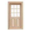 Simulation Wooden Door Model Figure Miniature Furniture 1/12 Doll House Accessory for Craft Model Project Setting Props