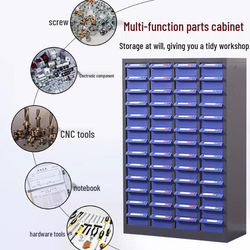 JunDingYing Reinforced 200-Drawer Parts Storage Cabinet