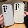 Мягкие чехлы TPU Curly Wave для телефонов Galaxy S24 для Samsung S22 S23 Ultra S21 S20 FE S24Ultra Case Cover Funda