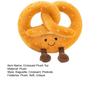 Croissant Plush Toy Stuffed Simulation Bread Plushies Soft Food Pillow Cushion Stress