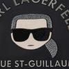 Karl Lagerfeld Гольф Открытый воздух Поездка на работу Вечеринка Мода Пуловер Круглый вырез Длинный рукав Толстовка Мужская толстовка K27B1807999