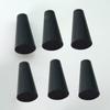 Black/White Conical Silicone Rubber Hole Plugs Tapered Stopper Blanking End Caps Seal Gasket