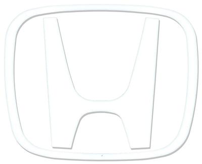 Наклейка с логотипом HONDA Toyo Mark Белая 61×50(мм) R-322